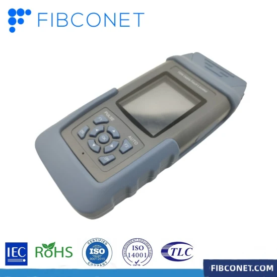 Medidor de potência de fibra óptica FTTH FC/Sc 800