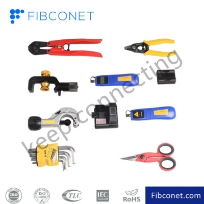 Fibconet conveniente FTTH caixa de ferramentas de emenda de fibra óptica ferramenta Kir